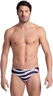ARENA Mens Performance Men's Multi Stripes Swim BriefsSwim Briefs
