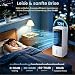 Mini-Klimaanlage ohne Schlauch mit Fernbedienung, 3 in 1, 3 Geschwindigkeiten, 4 Rollen, 12-Stunden-Timer und Eisbeutel, für Schlafzimmer und Garage
