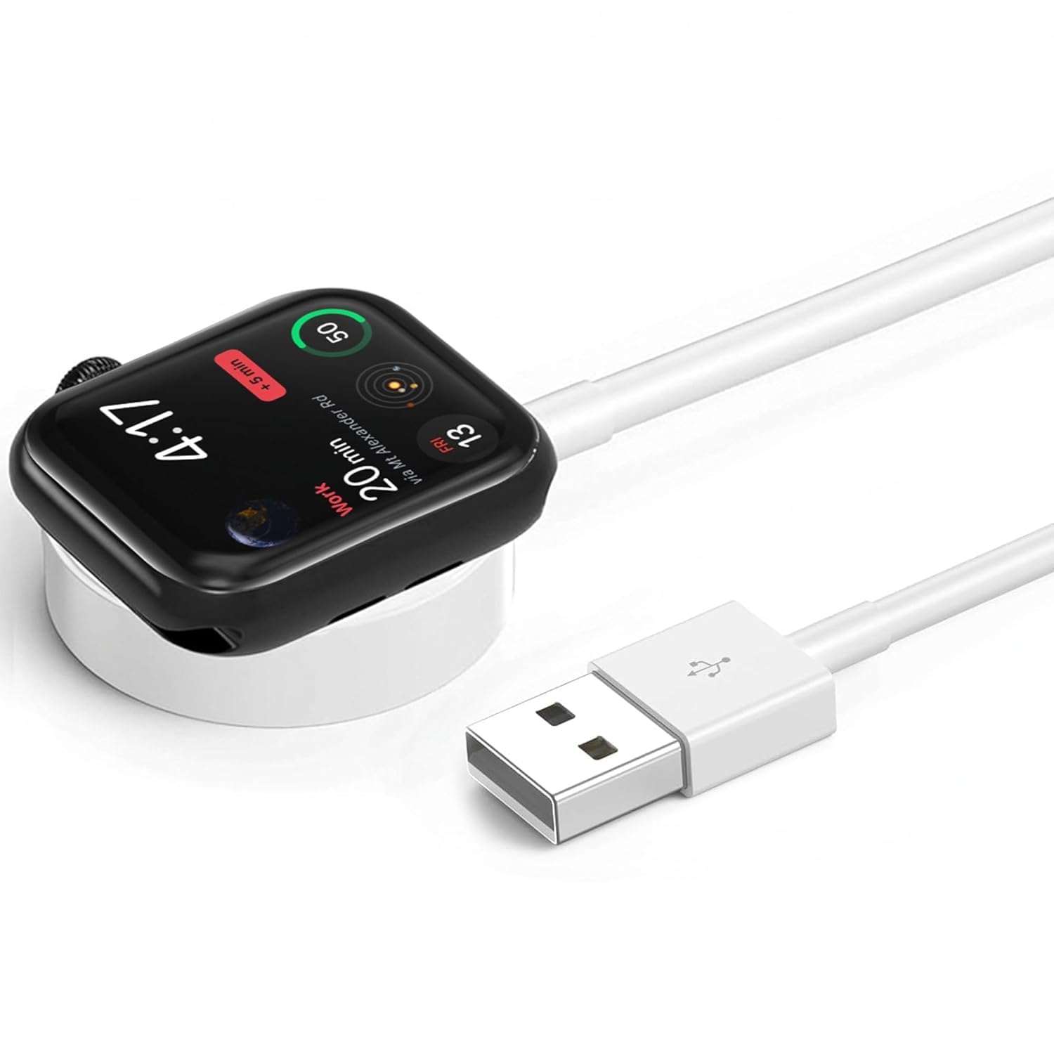 Wireless Charger Positive Magnetism Watch Cable For T800 T900 T10-Ultra HW22pro HW22+ MAX HW23pro HW39pro HW57pro HW67plus HW68max HW68ultra A01 A03 A7pro A7promax A700pro-image-23