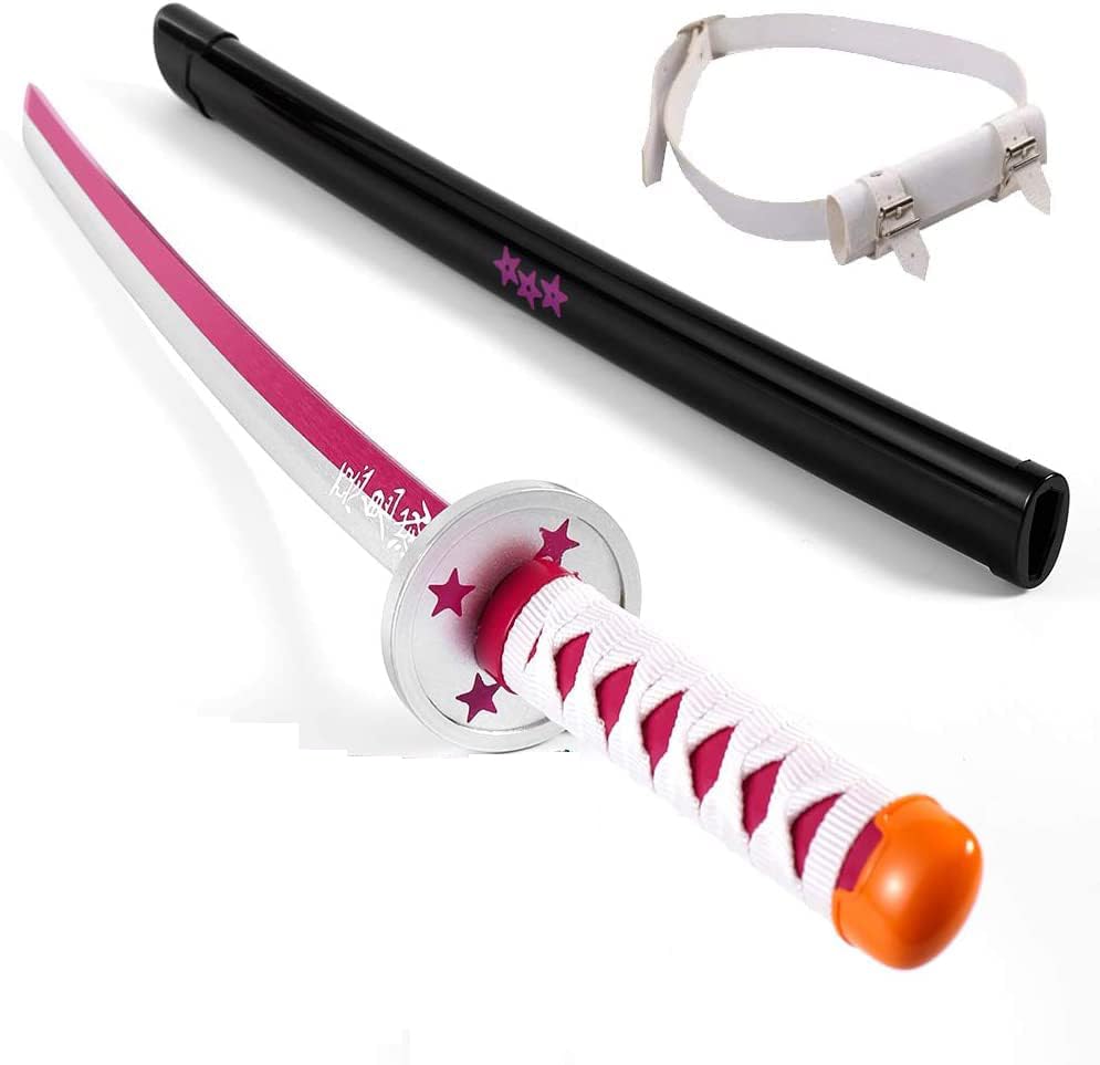 鬼滅の刃　日輪刀　観賞用　レプリカ　プライズ　コスプレ　刀　剣　フィギュア Amazon.co.jp: COSPLEE 鬼滅の刃 104CM,柄28CM,鞘76CM,刃70CM