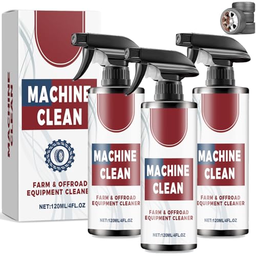 3 Pcs Machine Clean Spray