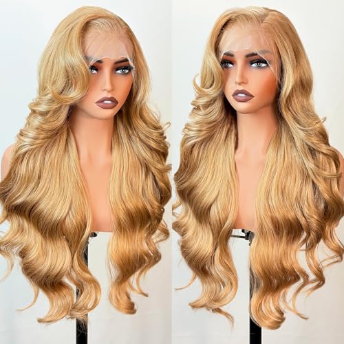 UGORGEOUS 26 Inch Honey Blonde13×6 Lace Front Wigs for Women