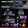 TCL TV 75 Pulgadas Clase QM6K Serie | Mini LED QLED 4K HDR | 75QM6K, Modelo Más Reciente | 120HZ-144HZ Alto Brillo Smart Google TV Dolby Atmos Audio Onkyo | Control por Voz Alexa Gaming Streaming Televisión 8