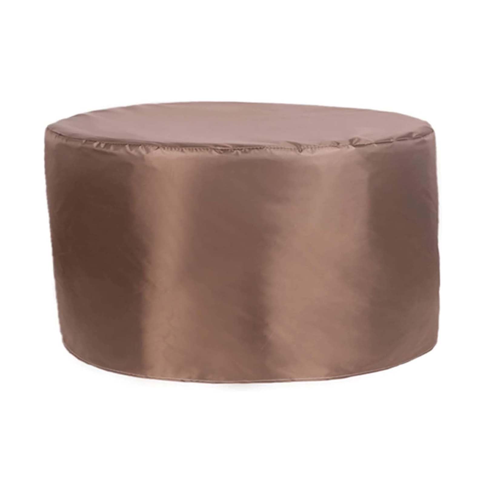Housse de table ronde imperméable 420D idéale pour votre terrasse et jardin