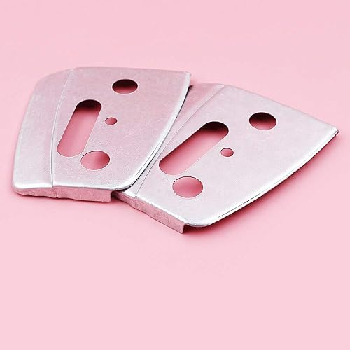 Fricgore Piezas de repuesto para 2 unids/lote Placa de barra guía para Husquarna 340 345 350 346XP 351 353 357 Motosierra Pieza de repuesto Moto
