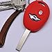 Custodia morbida Custodia protettiva Chiave per auto MINI COOPER Cabriolet Coupé Clubman/Colore Rosso