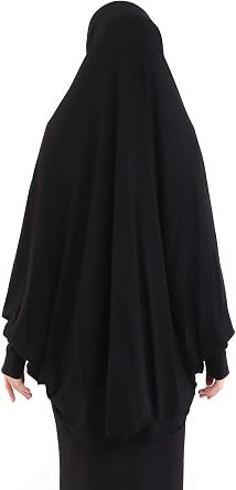 ihvan online, Women Muslim Hijab Cover, Islamic Khimar, Long Salah Clothes. Prayer Hijab for Women