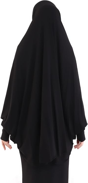ihvan online, Women Muslim Hijab Cover, Islamic Khimar, Long Salah Clothes. Prayer Hijab for Women