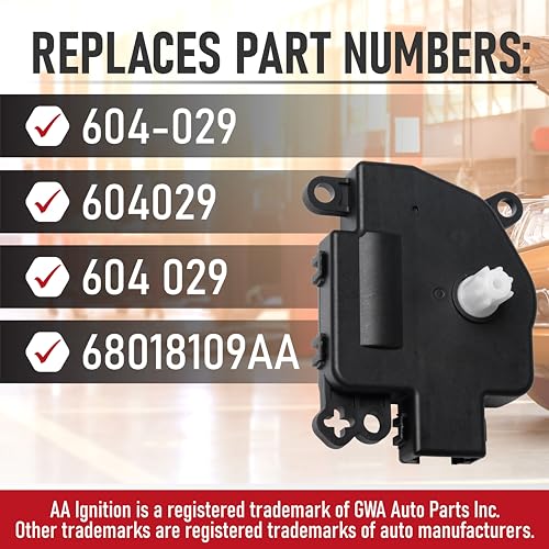 image for HVAC Air Blend Door Actuator Replacement by AA Ignition - Compatible w