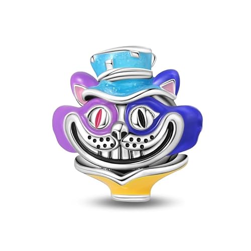 TBYHR Glow in the dark Magic Monster Cat Charms Fit for Pandora Bracelets and Necklaces 925 Silver Bead Charms Jewelry Gift for Women Family Friends