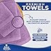 DAN RIVER 8 PC Luxury Bath Towels for Bathroom, 2 Bath, 2 Hand, and 4 Wash Cloths, 600 GSM 100% Ring Spun Cotton Towel Set, Highly Absorbent, Gym, Hotel, and Spa, Lavendar
