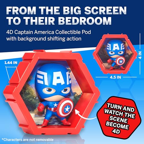WOW! PODS, 4D Marvel Captain America - Image 2