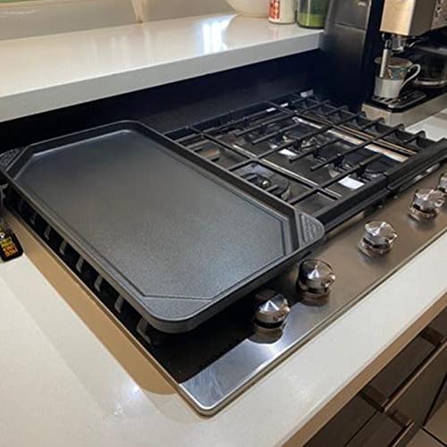 4396096Rb W10297135 Griddle Replacement Parts For Whirlpool Stove Parts, Maytag, Kitchenaid, Gourmet Griddle, Jenn Air, Amana Top Griddle Plate Range Parts Cast Iron Flat Top Pan 1 Pack #TOP1