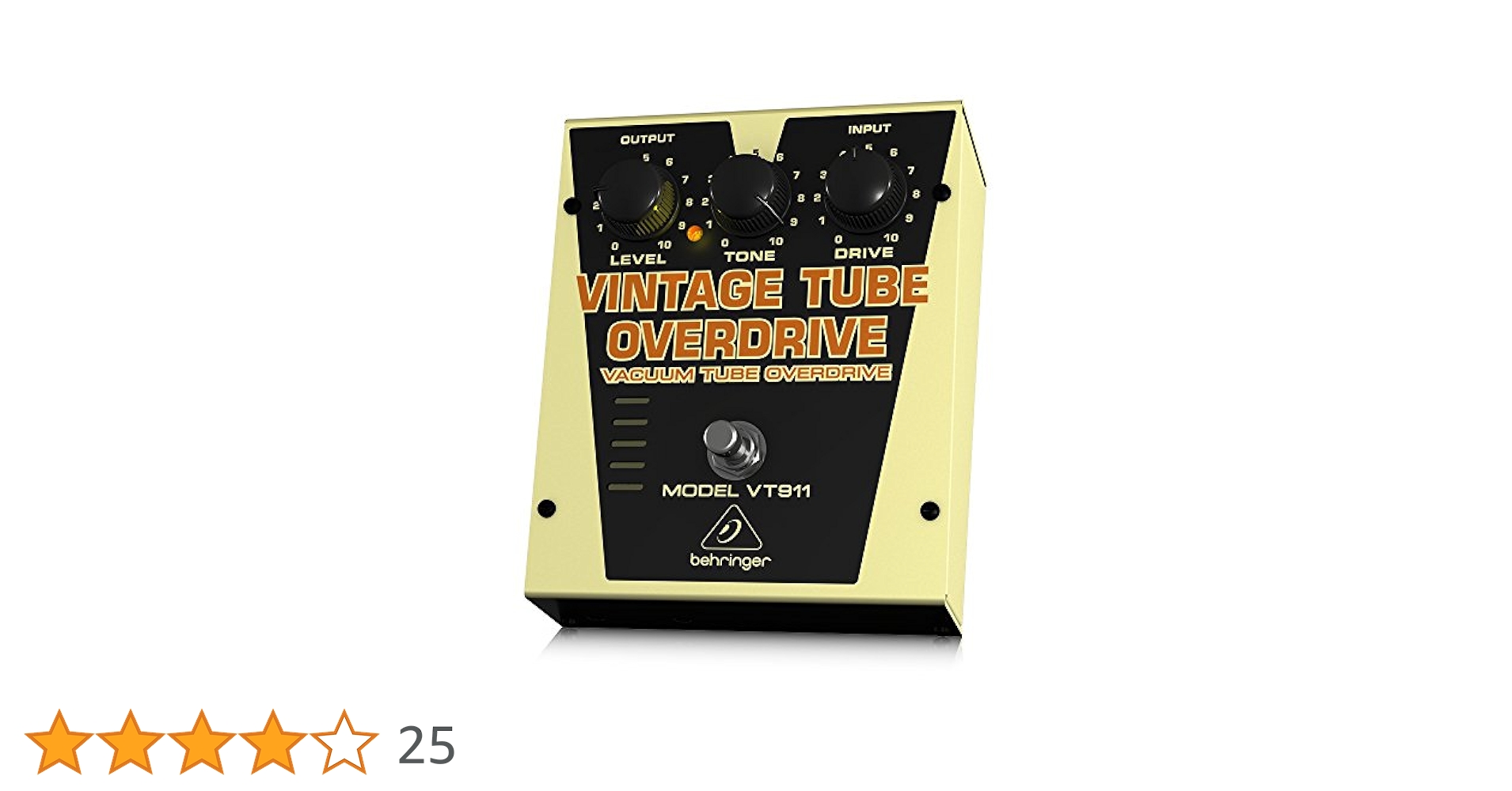 Amazon | Behringer ヴィンテージ チューブ オーバードライブ
