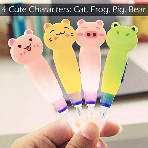 Ear Cleaner Led Ear Wax Removal Tool For Kids And Adult 4Pcs Ear Wax Cleaner Led Lighting Ear Pick Spoon Earwax Remover Curette Tweezer Ear Spoon Cleaning #TOP5