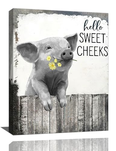 Farmhouse Pig Wall Art