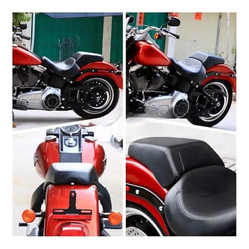 Almohadilla pasajero Softail acabado premium resistente al agua Fat Boy FLSTF 3