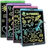 【Le Cadeau Intelligent et Créatif】Parfait pour dessiner, écrire des listes, laisser des messages ou réviser, ce tableau est le cadeau idéal pour toutes les occasions : anniversaire, Noël, Pâques, rentrée scolaire… Il ravira les enfants et stimulera leur créativité où qu'ils soient !