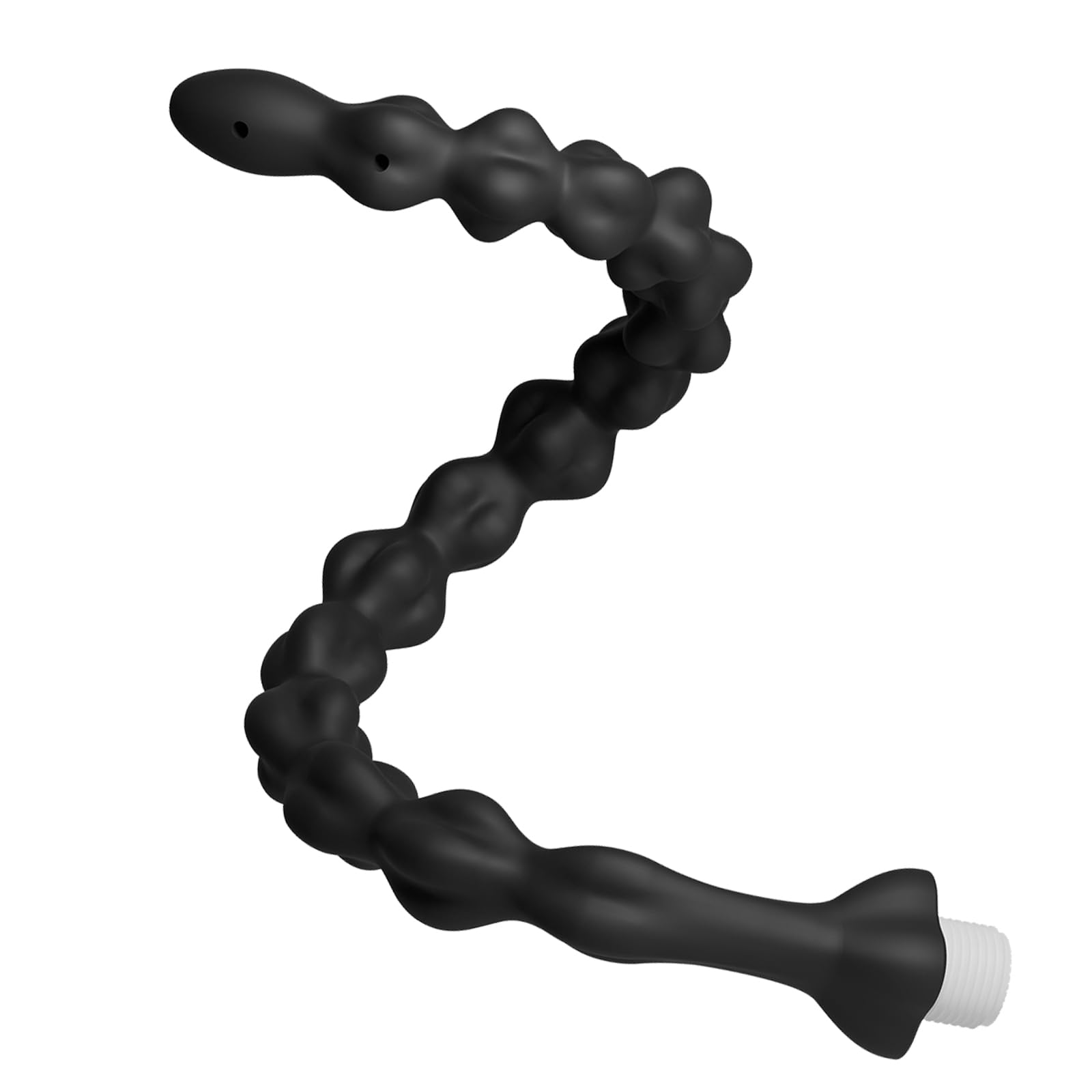 BDSMYEE Douche Anale en Silicone de 51 CM Lavement Anal Perles Nettoyage Intestinal Intime Douche Enema Jouets Sexuels SM pour Femmes Hommes