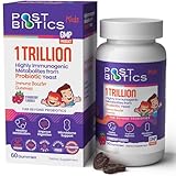NAVEH PHARMA Postbiotics Kids Strawberry Gummies. Children’s Postbiotics, Ages 4+, 1 Trillion Good Bacteria 200X Ingredients Than Probiotic Or Prebiotic. Gut Health, Immunity, Digestion & Microbiome