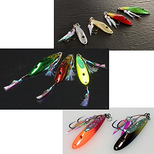 Gear-Lab(ギアラボ) メタルジグ ルアー Micro Flip 35 チャートオレンジ