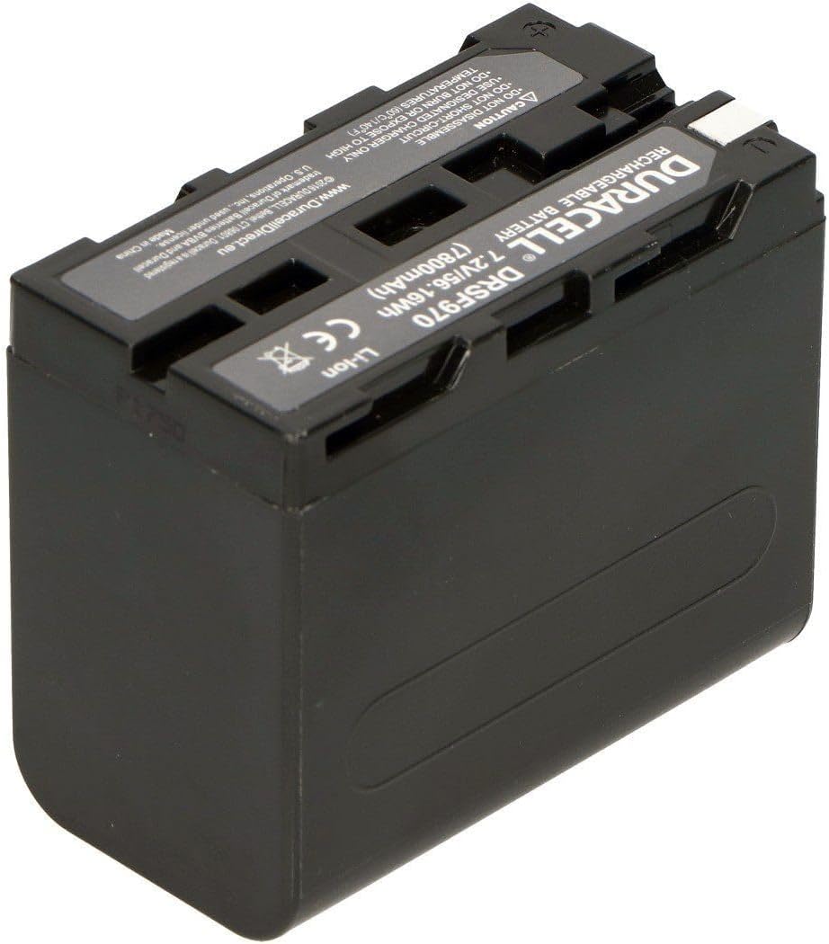 Duracell DRSF970 Li-Ion Camcorder Replaces Battery for NP-F930