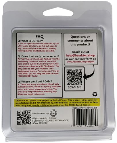 image for HawkTec Edition DS Flash Cart / DS Flash Card Compatible w/ NDS DS DSi