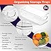 ClearSpace Plastic Pantry Organization and Food Storage Bin – Great Kitchen Organization and Kitchen Storage – Fridge Organizer Bins– 8 Pack
