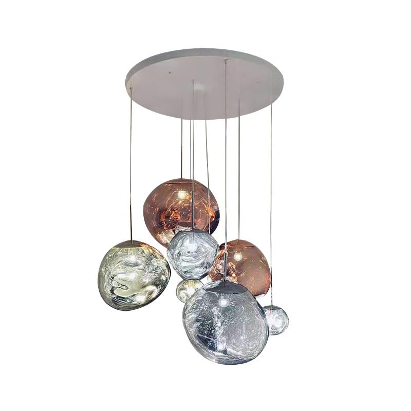 Copertura per Illuminazione a soffitto, Piastra Metallica Resistente per Nascondere i Cavi e Montare lampade a Sospensione, lampadari in casa, Ufficio