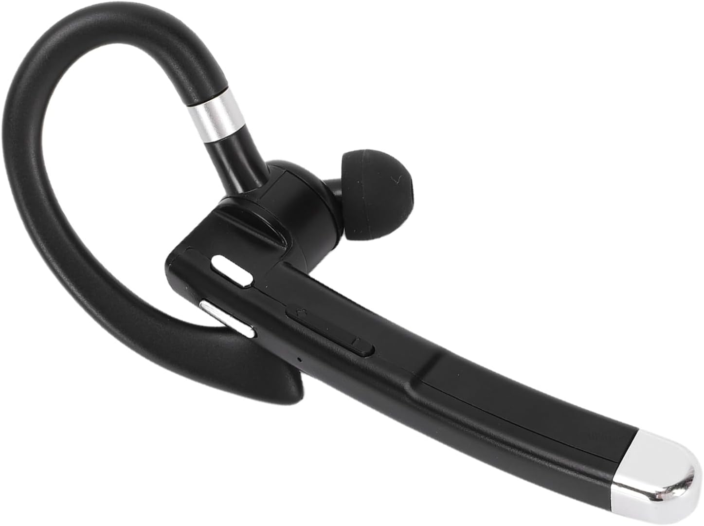 Fabater Bluetooth Headset, Single Ear Wireless Headphones with Noise Cancelling Dual Mic, 180 Deg Rotate, 64 Hours Playback, LED Display, Trucker Headset for Drivers Business Office