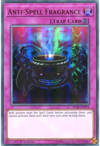 BLLR-EN078 1st Ed Anti-Spell Fragrance Ultra Rare Card Battles of Legend: Light's Revenge Yu-Gi-Oh Single Card