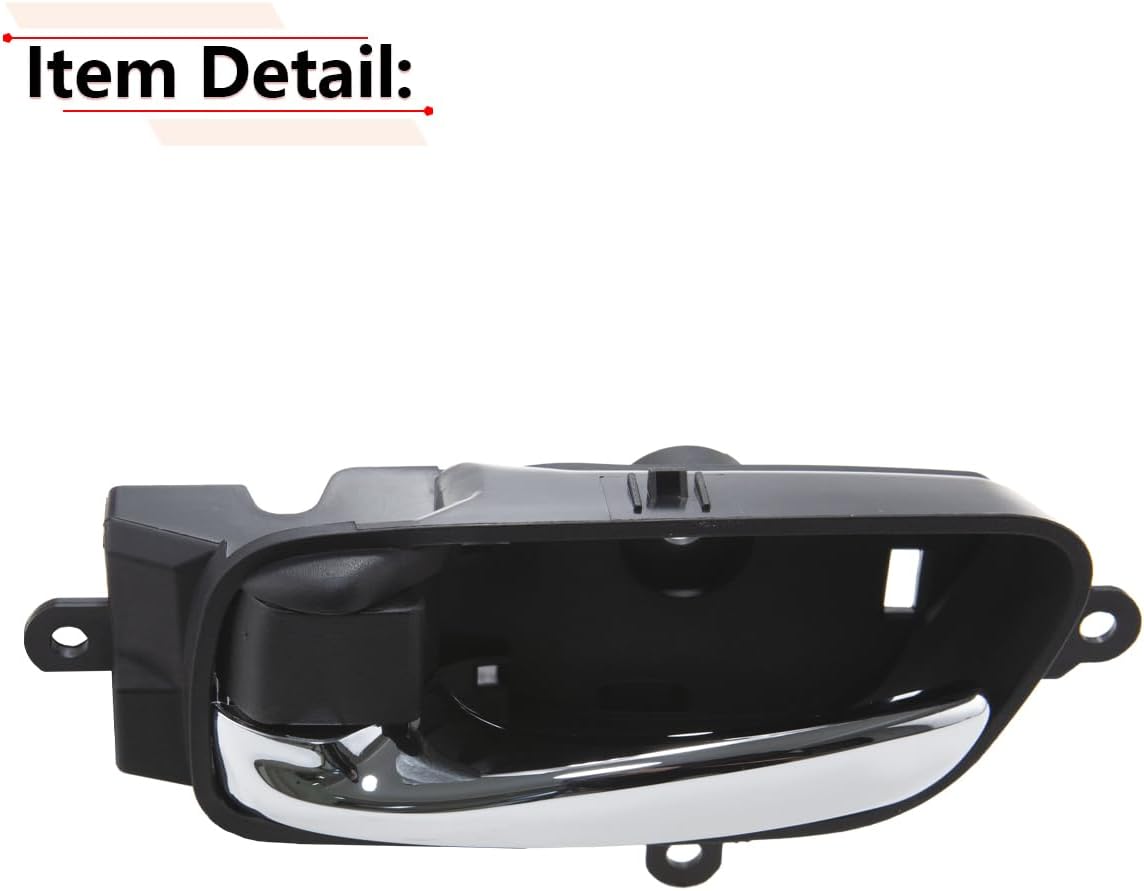 RLB-HILON Left Driver Side Interior Door Handle Compatible with Nissan Altima Pathfinder 2013-2017, for Titan Murano 15-17, for Titan XD 2016 2017, for Armada 2015