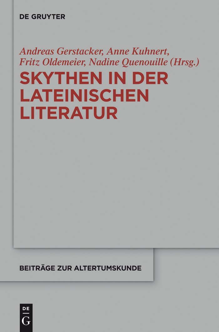 Skythen in der lateinischen Literatur livre histoire antiquité romaine