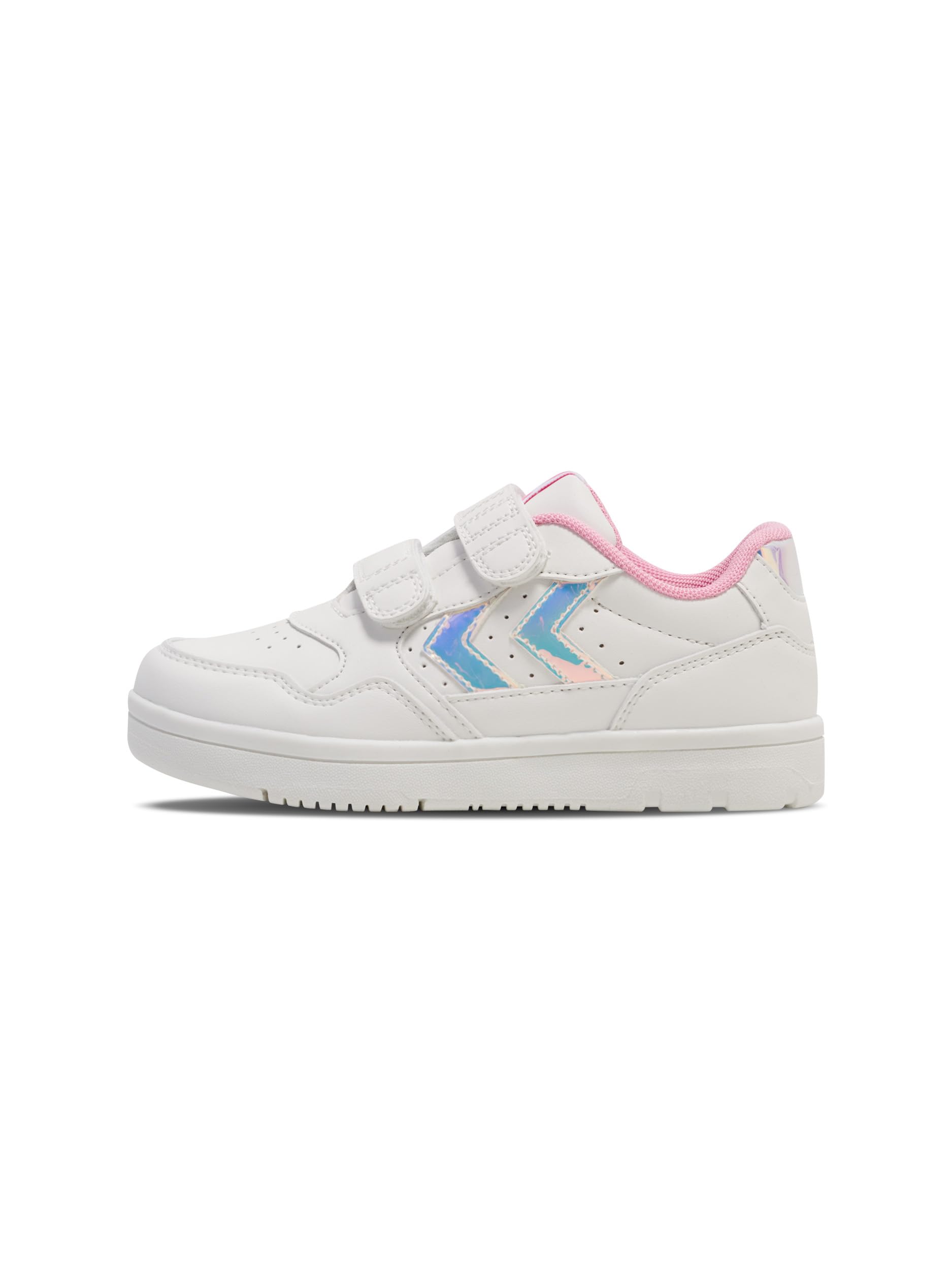 hummel Camden Jr Children's Trainers, White Red, 1.5 UK Child