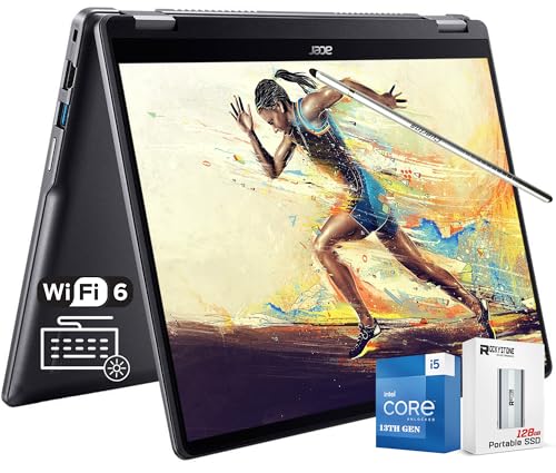 acer Chromebook Plus Spin 514 Ordinateur portable à écran tactile 2 en 1 de 14