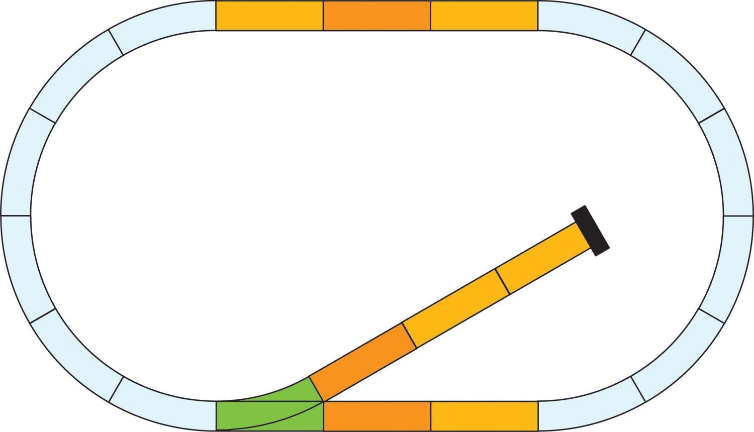 Piko 35301 - Set di binari a G con cavalletto