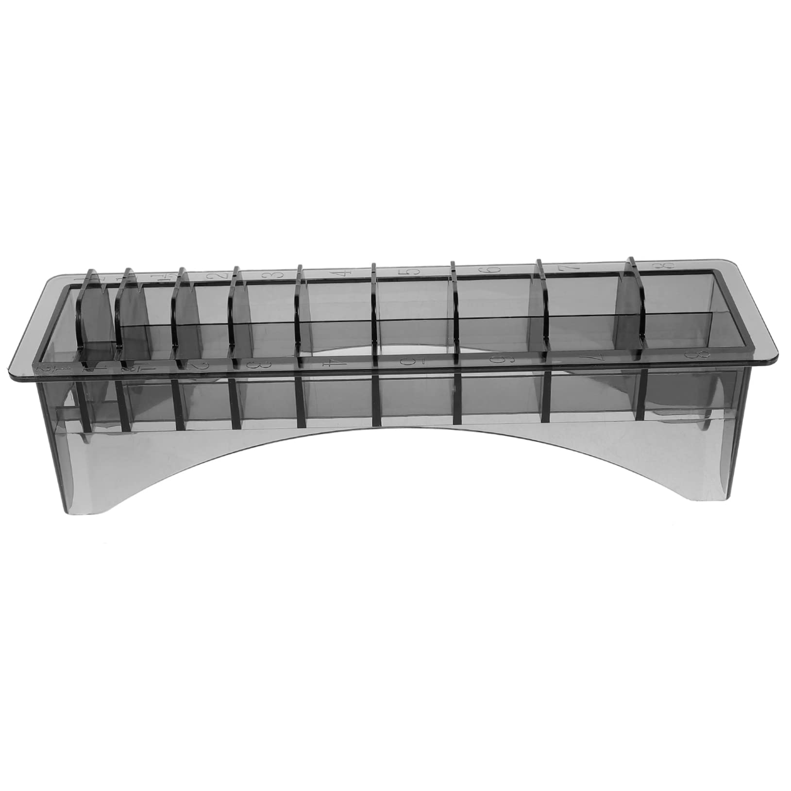 NOLITOY Hair Comb Haircut Clipper Blade Rack Barber Comb Container for Hair Tools