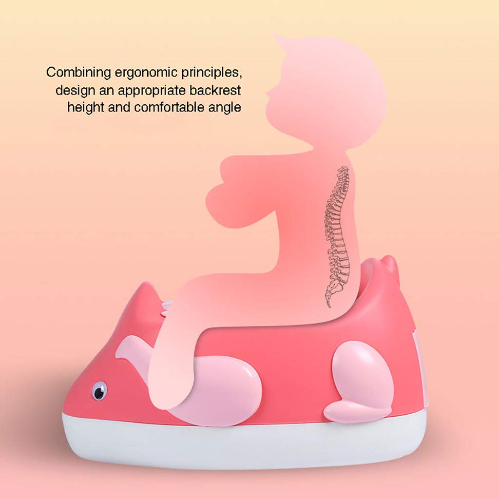 Baby Stimola l'interesse Vasino Toliet, Design ergonomico Lavaggio Staccabile Antiscivolo, Perfetto per Bambini Piccoli,Verde