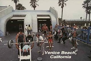 Muscle Beach Venice, California CA Original Vintage Postcard
