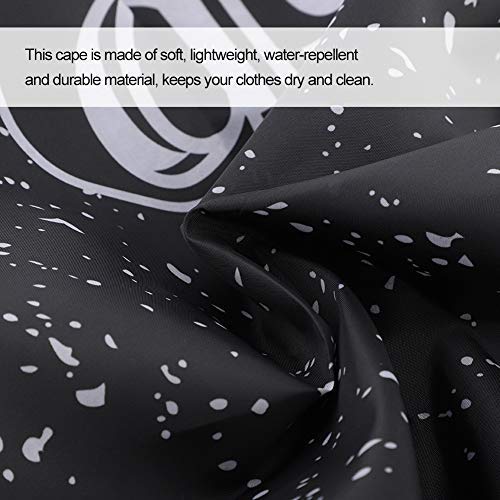 Barber Cape, Professional Hair Cutting Cape, Haircut Capes For Adults, Oilproof Anti-static Cutting Hair Beard Hairdressing Salon Cape, No Sticking to Hair, Easy to Clean