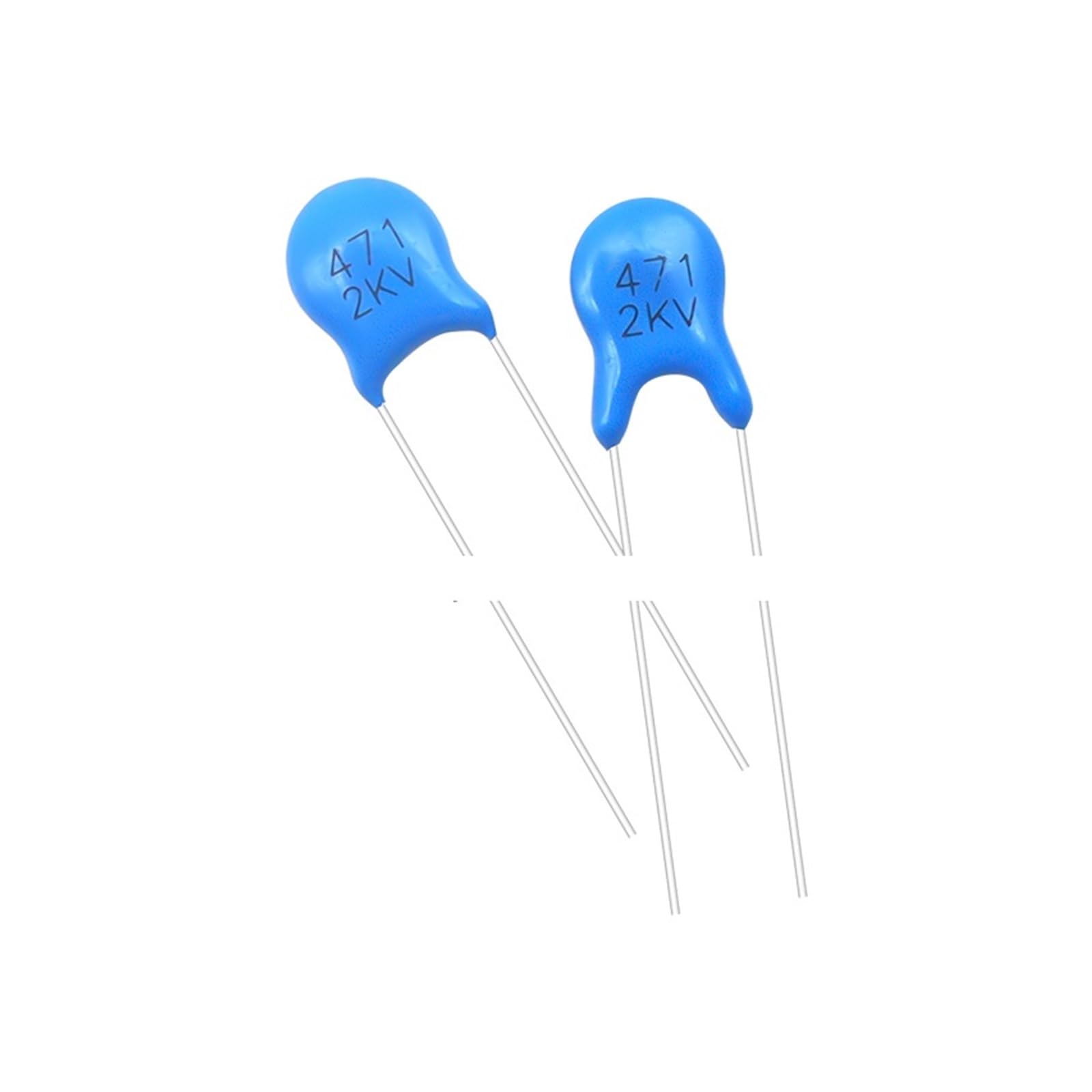 ICXLPMC 300pcs High Voltage Ceramic Capacitor Assorted Kit 1KV 2KV 3KV Capacitance Set 15ValuesX20pcs 470pF 1nF 2.2nF 3.3nF 10nF 22nF