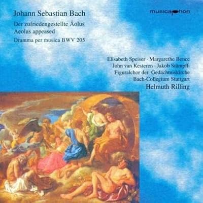 Bach: Aeolus appeased - Dramma per musica BWV 205; Concerto BWV 1054 /Rilling
