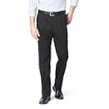 Men's Classic Fit Easy Khaki Pants - Pleated (Standard and Big & Tall)