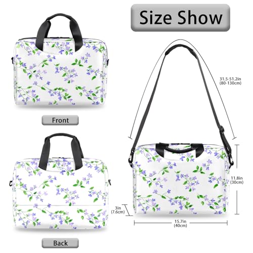 Bolso para Laptop 16 Pulgadas Resistente al Agua Morado Claro miniatura 5
