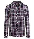 Umlegekragen Camp David Herren Kariertes Hemd