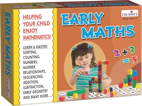 Image of Creative's Early Maths - STEM Educational Game for Kids, Learn Counting, Numbers, Sorting & Patterns, Addition, Subtraction & Geometry, Fun Learning Toy for Ages 5+