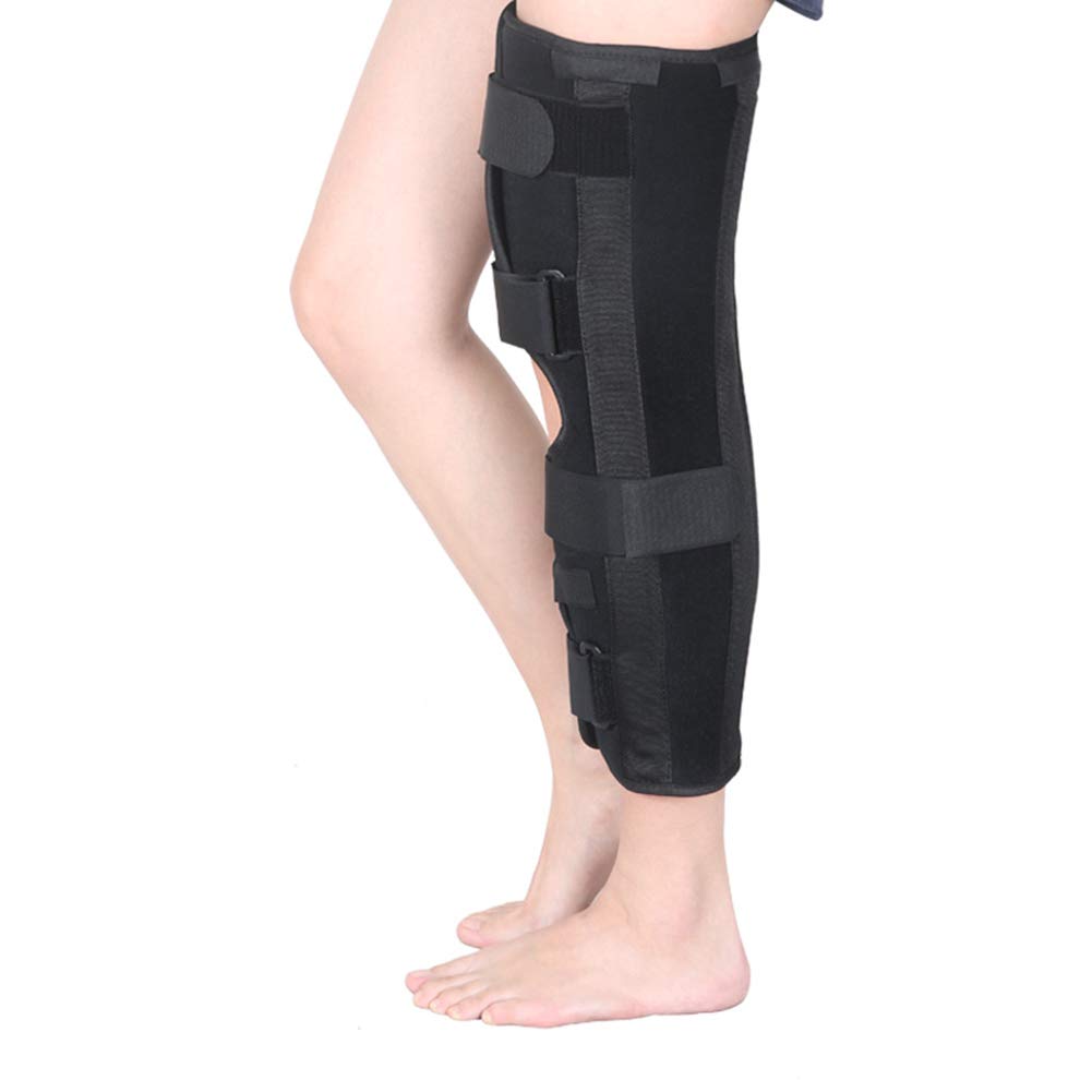 WDSOPK Adjustable Knee Support Joint Brace Surgical Fixation Stabilization Fracture Support, Before and After Surgery Splint - Post Op Immobiliser