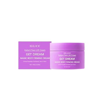 Get Dream Magic Body Firming Cream with Hyaluronic Acid, Tocopherol, Glycerin, Non-Greasy Formula for Daily Use, 3.5 Oz