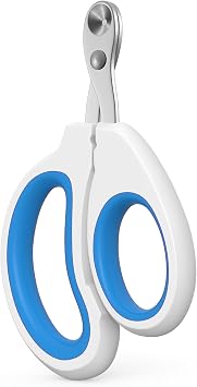 Aogeili Cat Claw Nail Clippers, Beginner Friendly Safety Trimmer, Pet Grooming Essentials Accessories with Stainless Steel Non Slip Handle for Kitten Puppy Rabbit Small Pets