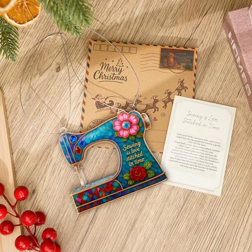 Women Sewing Ornament 2026 - Sewing Machine Ornament - Quilter Gift - Sewing Machine Ornament for Christmas Tree - Sewer Gift for Women